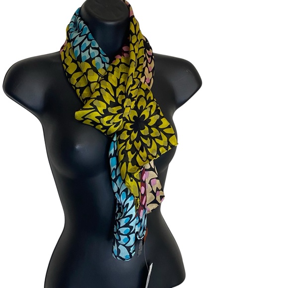 Missoni Foulard Saks Fifth Avenue Outlet Floral Patterned Silk